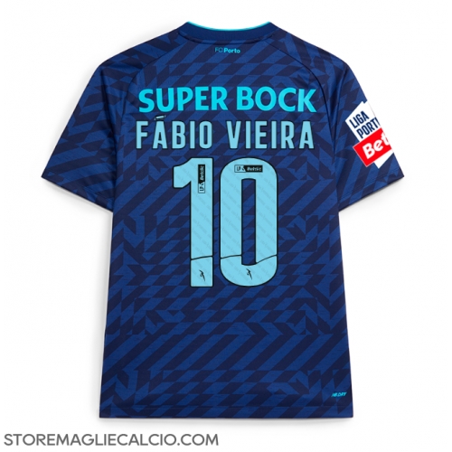 Porto Fabio Vieira #10 Maglia Gara Terza Repliche 2024-25 Maniche Corte Porto Fabio Vieira #10 Maglia Gara Terza Repliche 2024-25 Maniche Corte